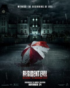 Download Resident Evil Welcome to Raccoon City (2021) Dual Audio